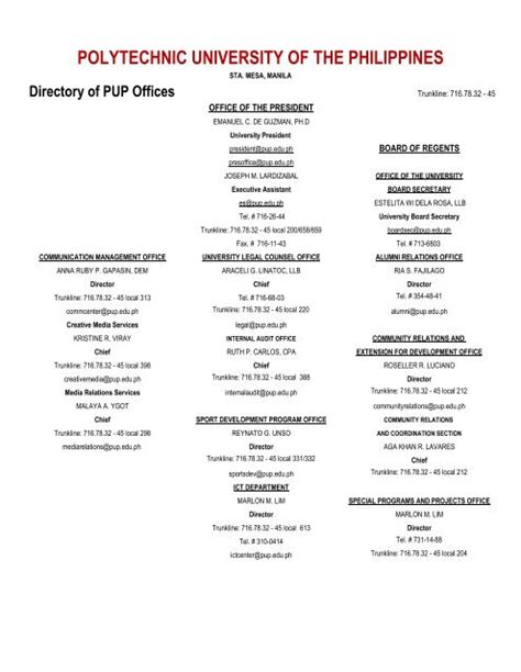 pup phone number|Polytechnic University of the Philippines (Official) .